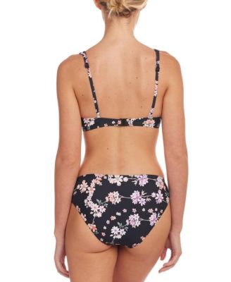 Women's Trimmed Underwire Bikini Swimsuit Top Bra Sizing