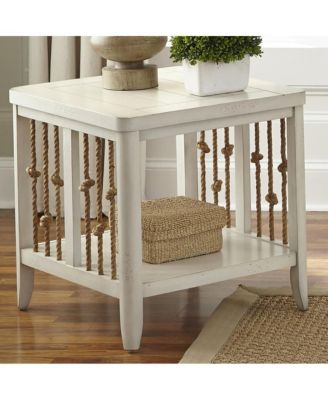1 PC birch veneers Dockside End Table