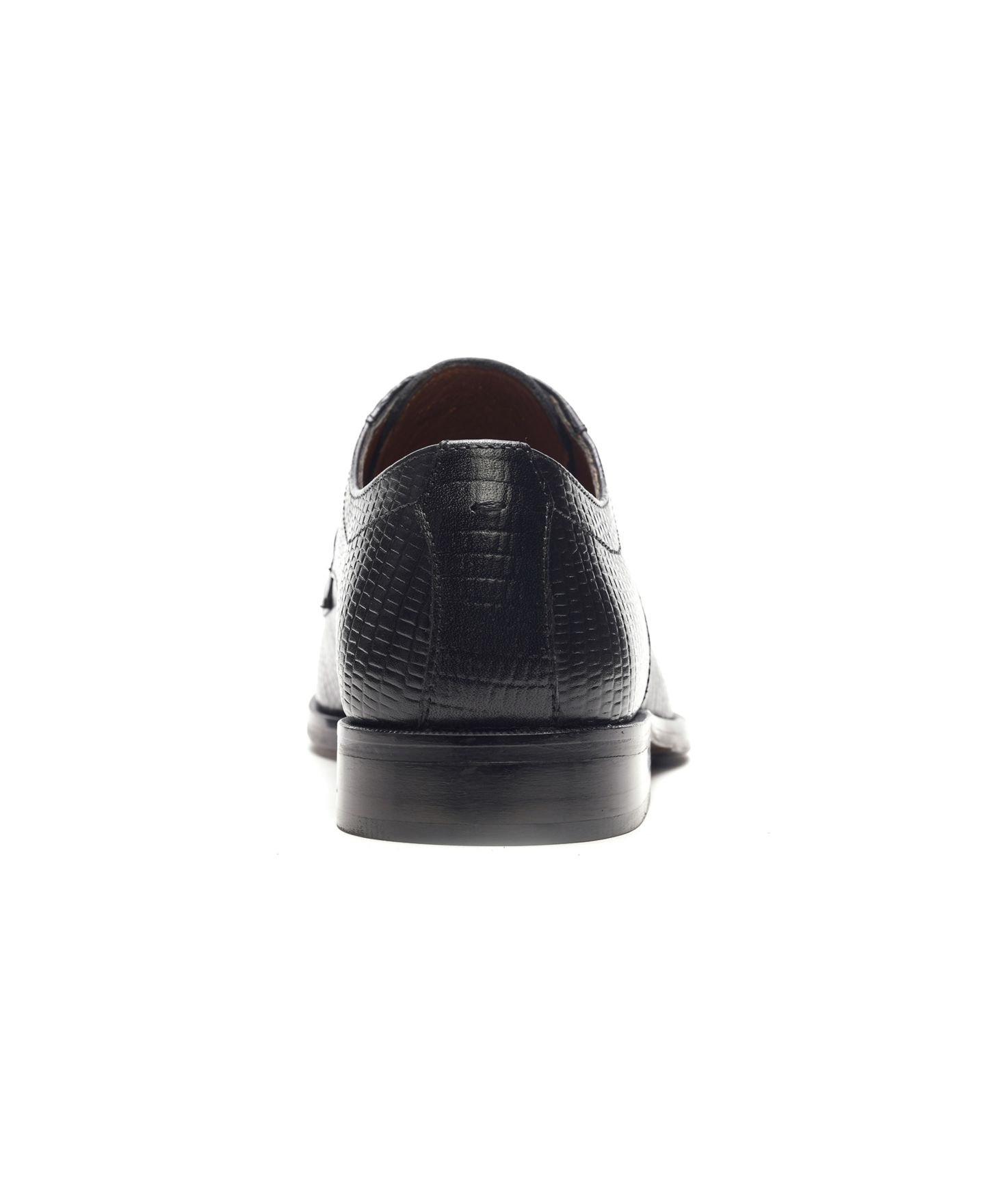 Обувь Carlos by Carlos Santana Men's Miles Derby Dress Shoe, цвет: Чёрный кожаный — фото 4