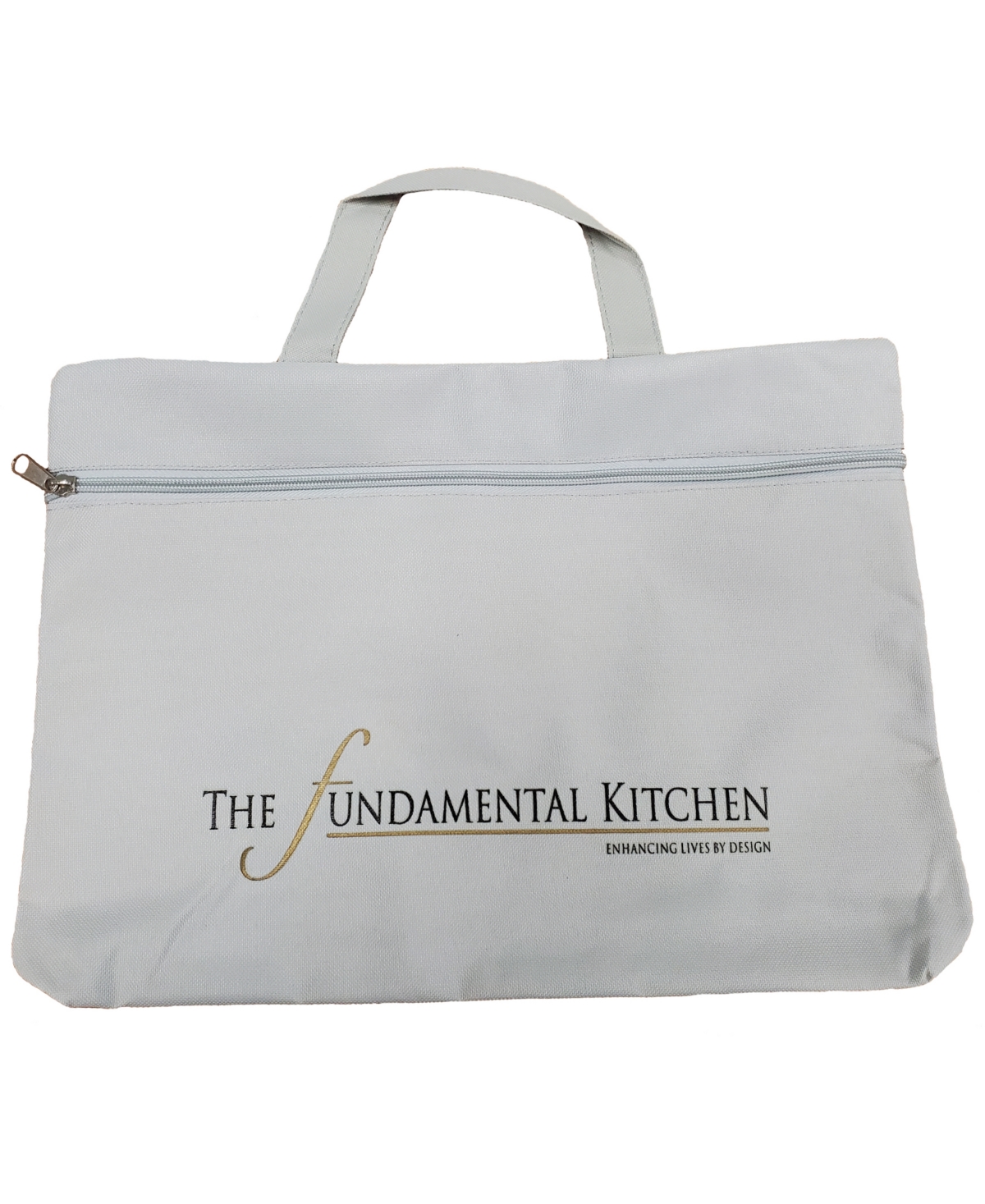Berghoff Tfk Canvas Totes With Zipper In Gray