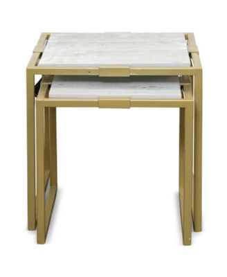 2-Pc. Marble Modern Tables