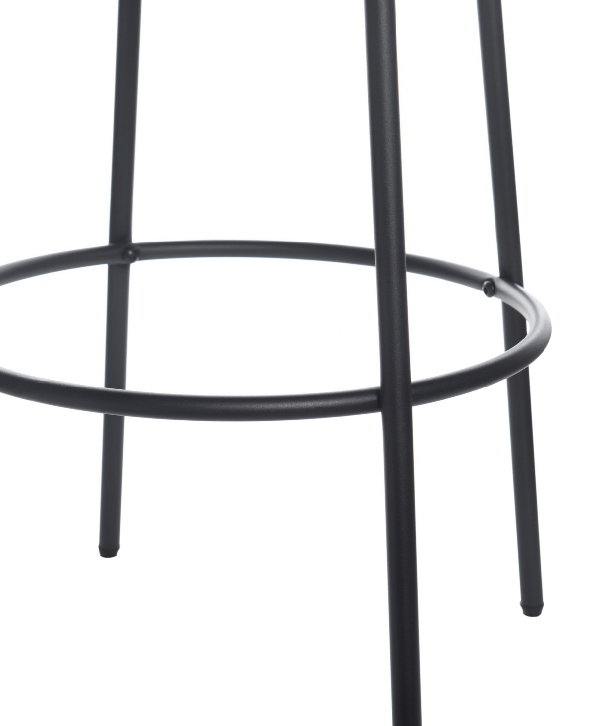 Stylecraft Home Collection 29" Soloist Boucle Upholstered Minimalist Bar Stool In Sky Blue