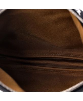 Pre-Owned Hermes  Sursoie To Go Pouch Printed Silk and Leather