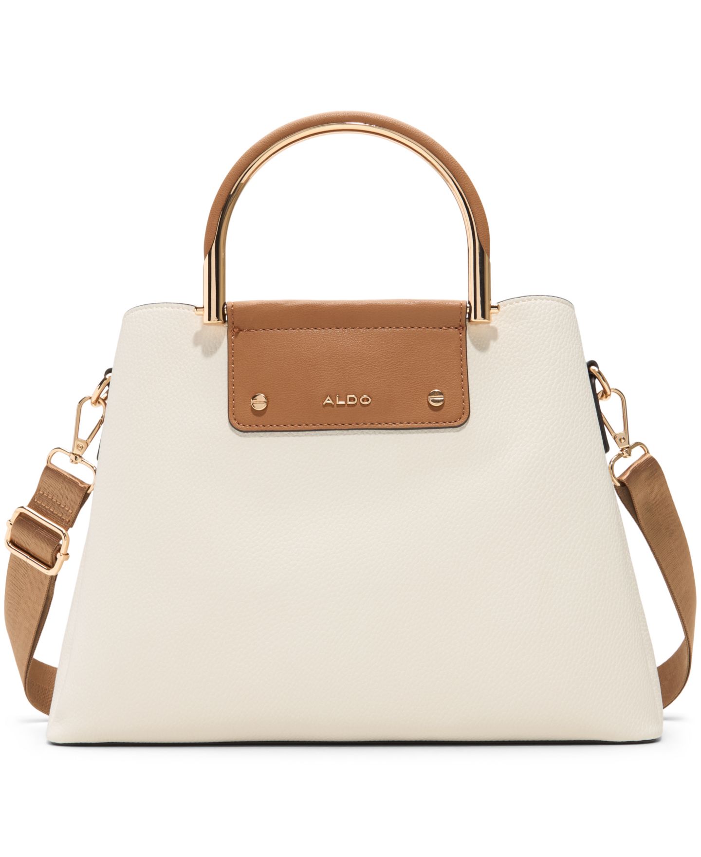 Женская сумка ALDO Sloana Small Satchel, цвет: Бежевый — фото 1