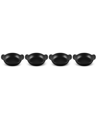 Enameled Cast Iron Mini Round Braiser, Set of 4