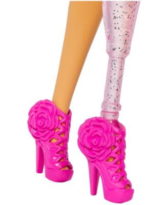 Deluxe Style 2 Doll in Pink Barbiecore Top and Skirt Set, Black Hair & Prosthetic Leg