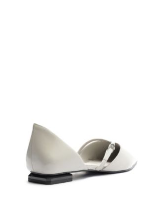 Women's Rue Buckle Pointed Toe Flats