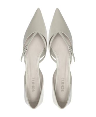 Women's Rue Buckle Pointed Toe Flats