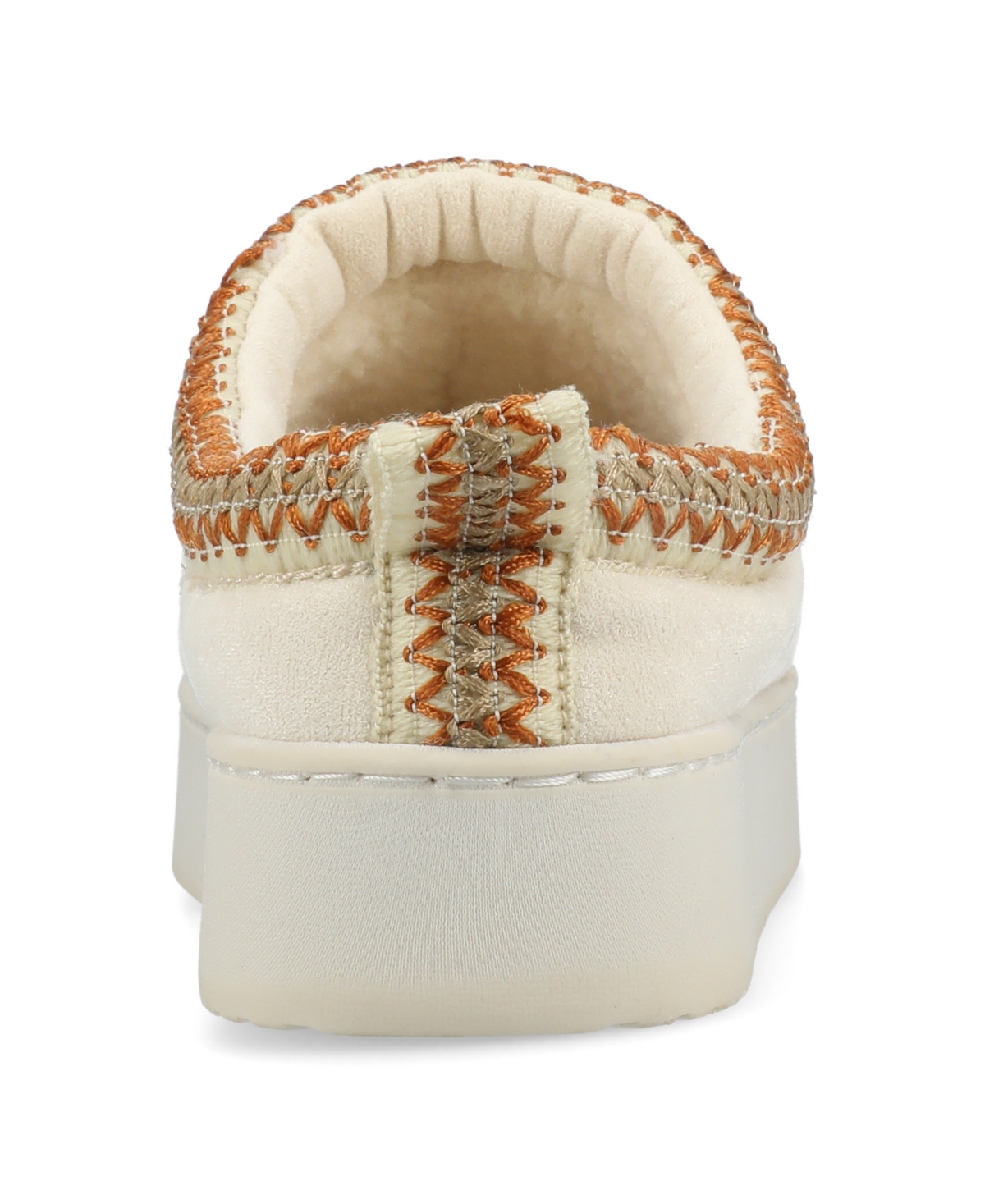 Journee Collection Women's Connway Round Toe Slippers In Cream