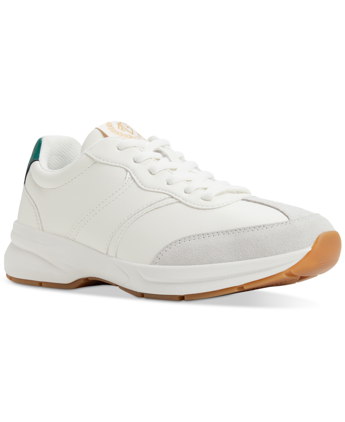 Shop Aldo Women's Clubchic Lace-up Jogger Sneakers In White