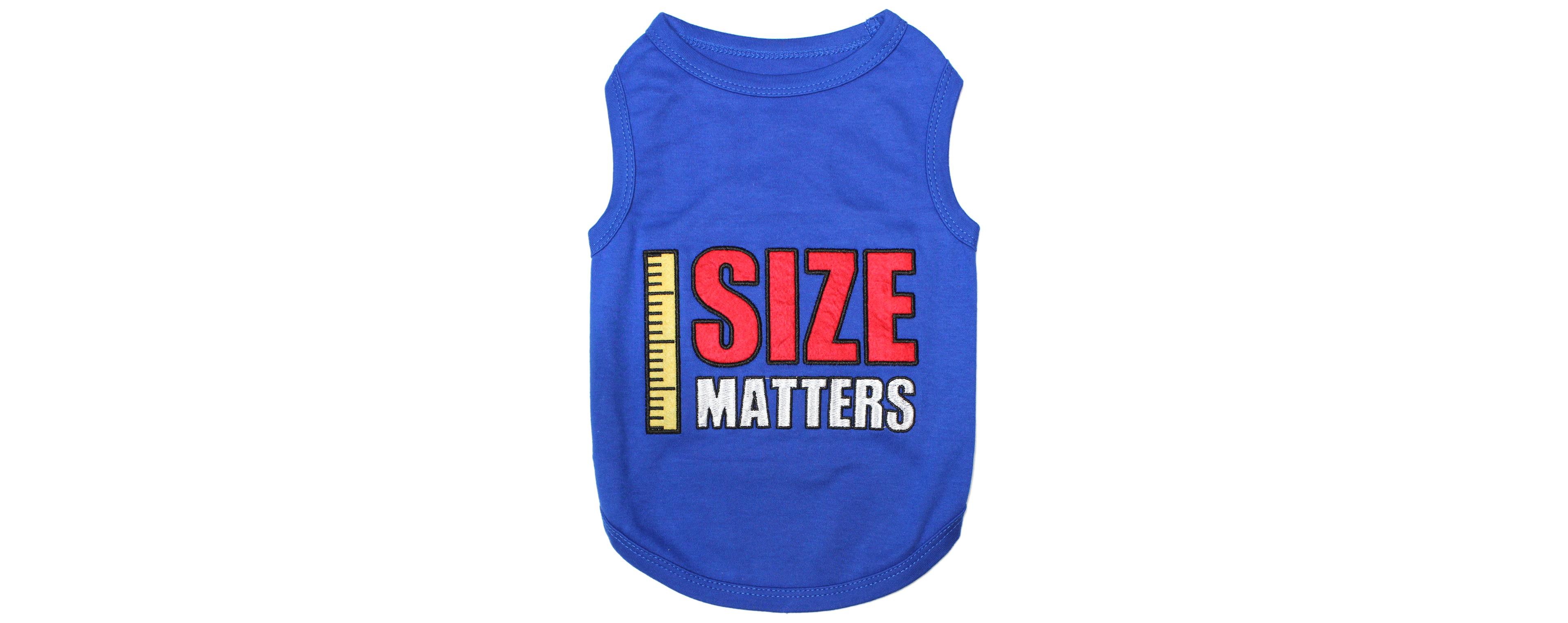 Parisian Pet Size Matters Dog T-Shirt