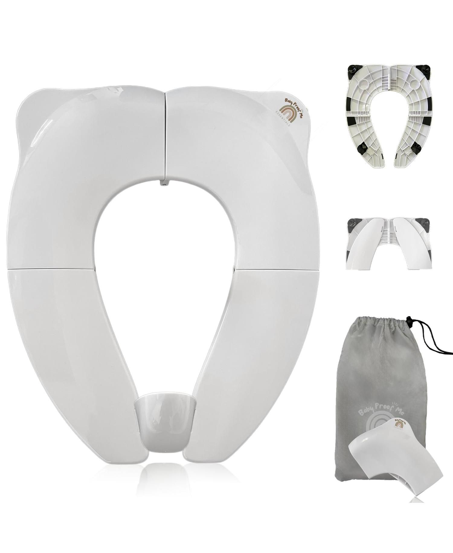 | Folding Travel Toilet Seat Trainer (White)