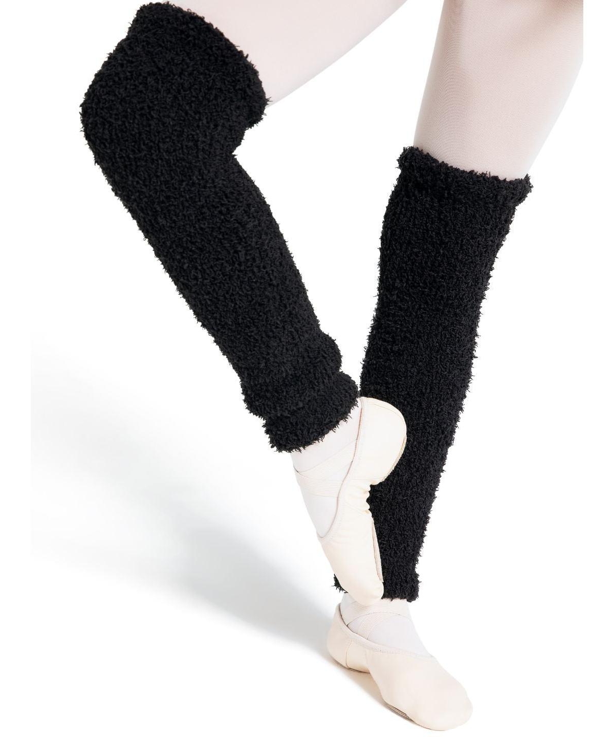 Harmonie 18" Pamper Legwarmer - Black