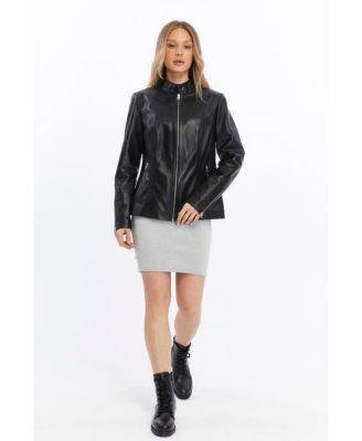 Women's Genuine Leather Jacket