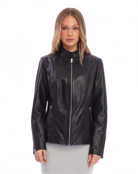 Женские куртки Furniq UK Genuine Leather Jacket
