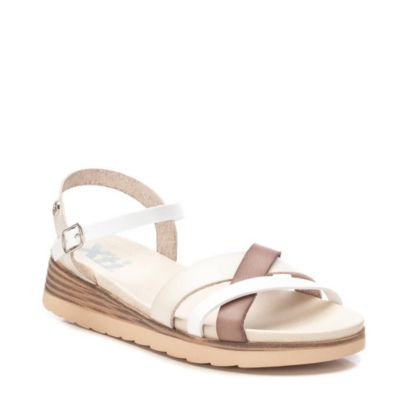 Women's Low Wedge Strappy Sandals