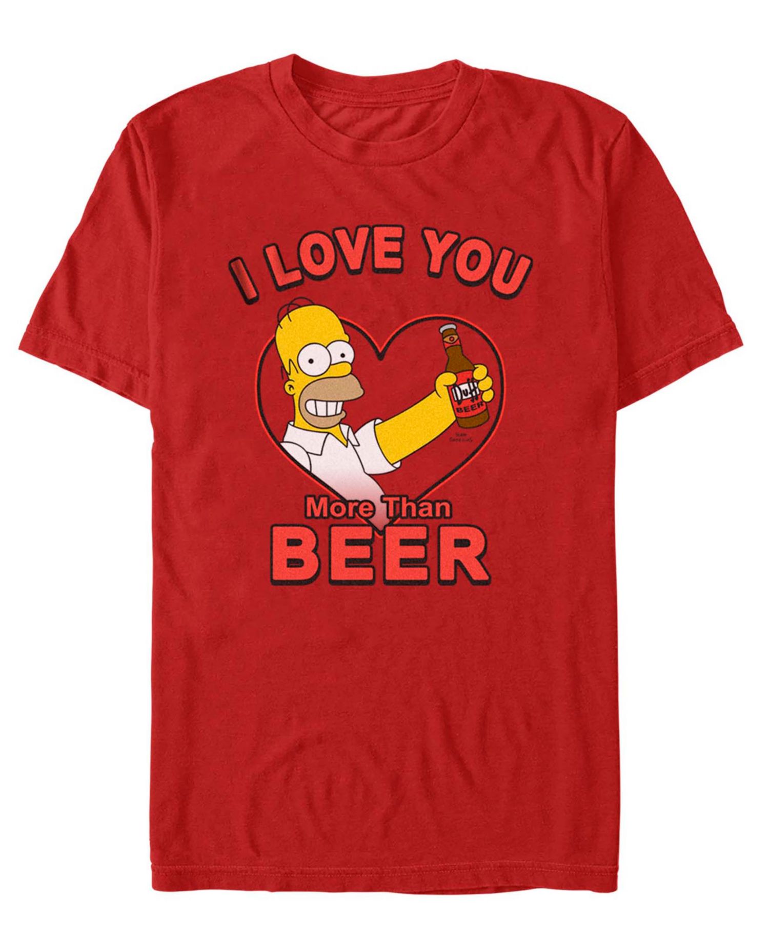 Men's The Simpson's Beer Mine Short Sleeve T-Shirt