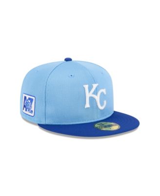 New Era - Men's Light Blue Kansas City Royals 2025 Spring Training 59FIFTY Fitted Hat