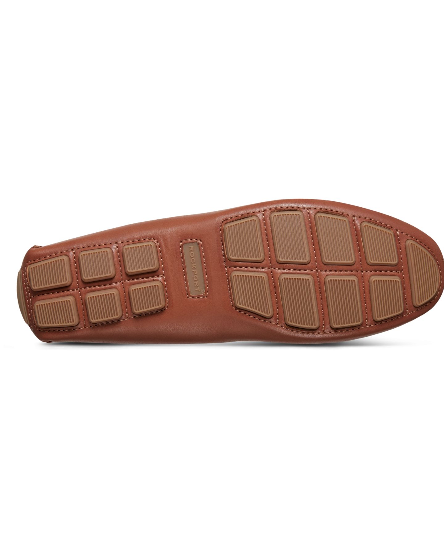 Женские туфли Rockport Blara Almond Toe Casual Flat, цвет: Коньячный кожаный — фото 5