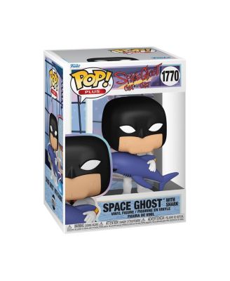 Funko - Cartoon Network Pop Plus Space Ghost Figure with Shark
