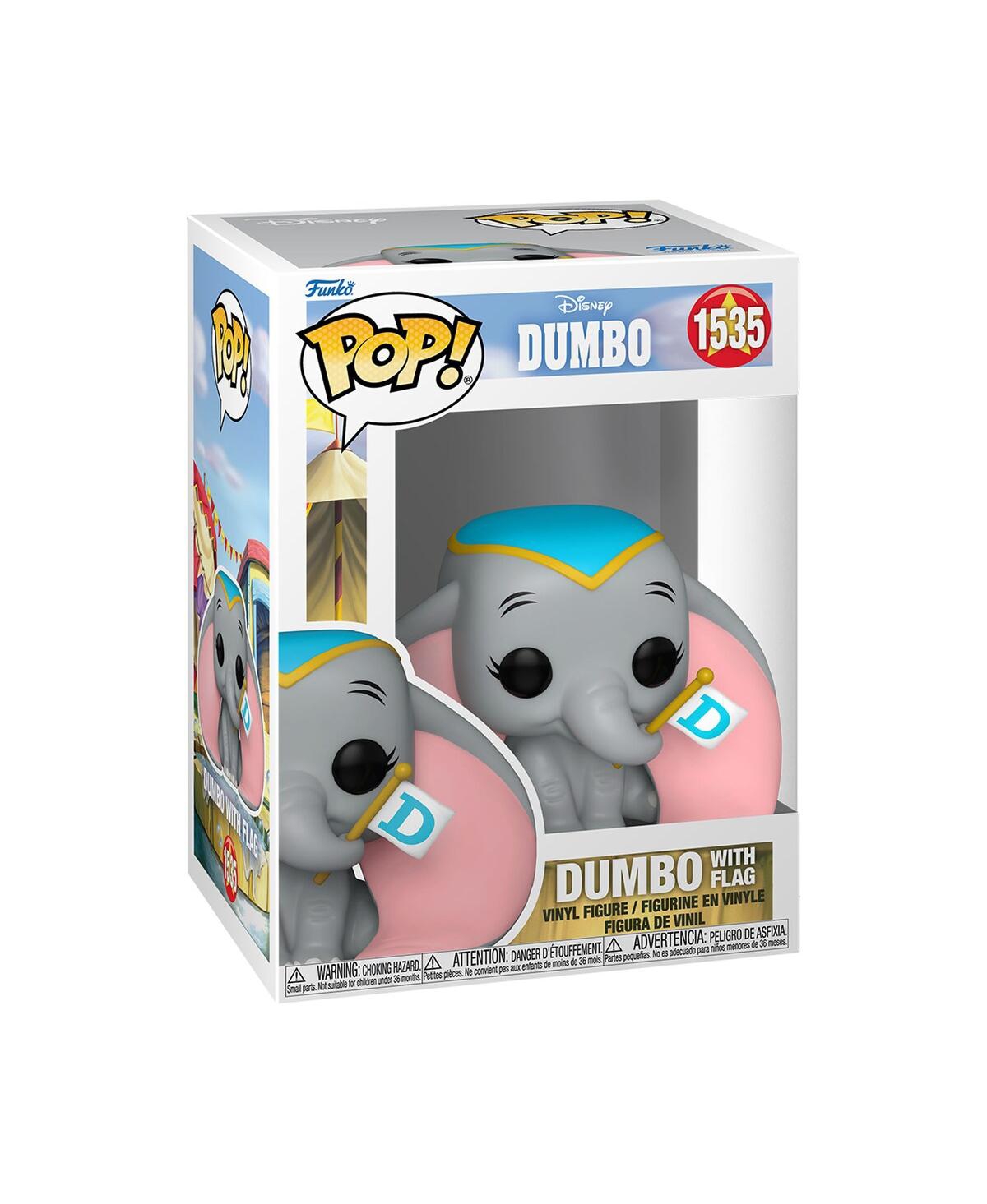 Funko Dumbo With Flag 1535  Pop Vinyl Figure In No Color