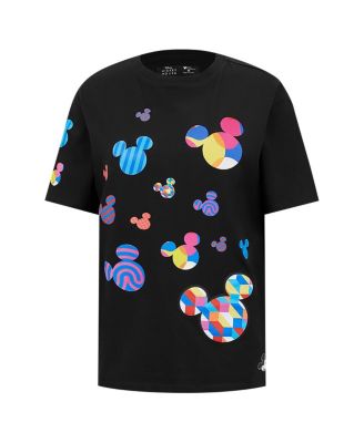 Women's Black Icons Expression Boyfriend T-Shirt