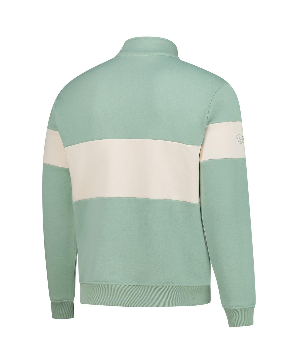 Barstool Golf Men's And Women's Green Wm Phoenix Open Half-zip Sweatshirt In Green