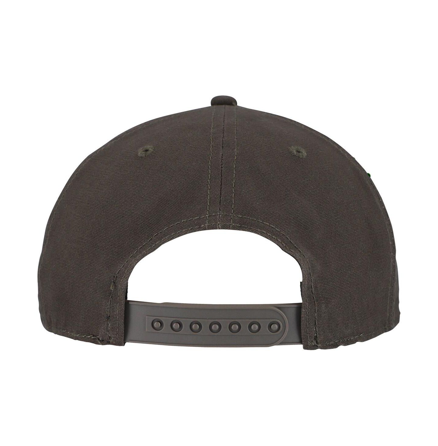 Мужская кепка American Needle Brown Canvas Cappy Adjustable Hat — фото 2