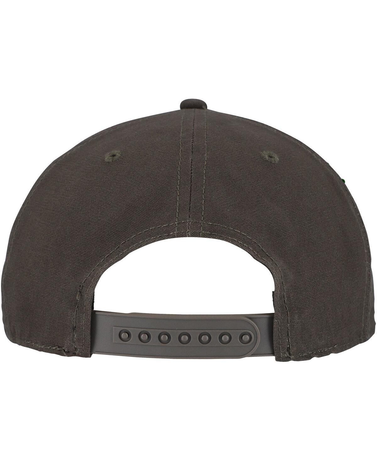 AMERICAN NEEDLE MEN'S BROWN CANVAS CAPPY ADJUSTABLE HAT 