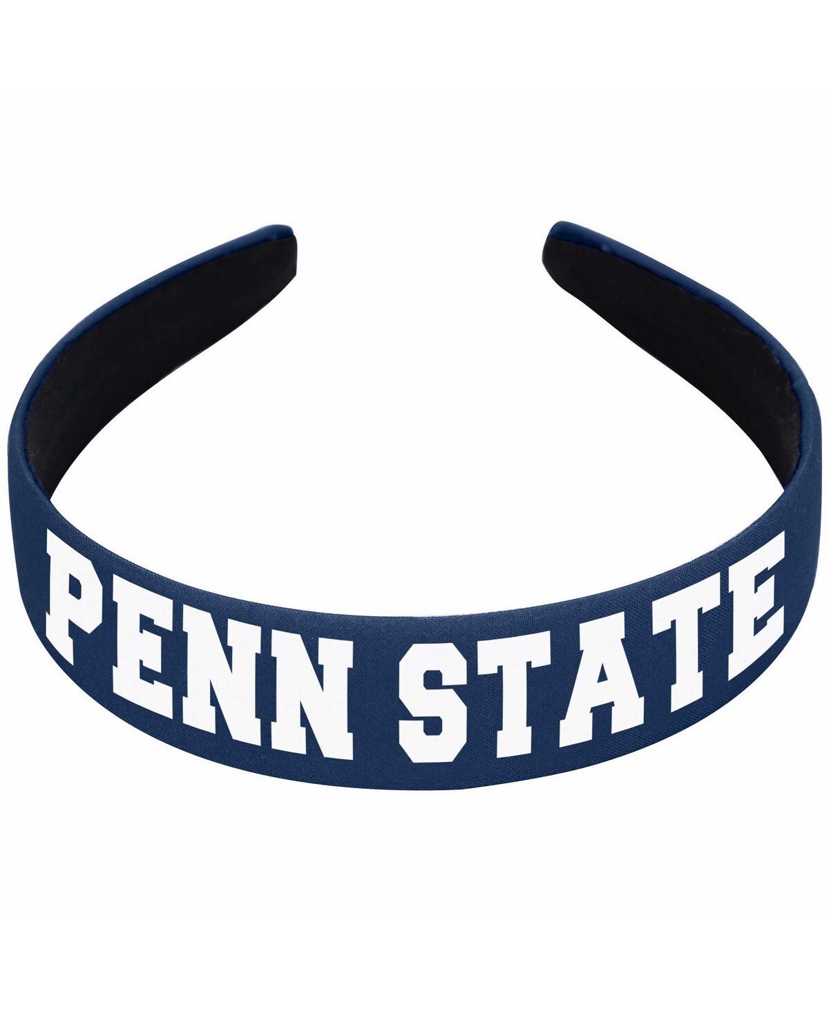 ZOOZATZ NAVY PENN STATE NITTANY LIONS HARD HEADBAND 