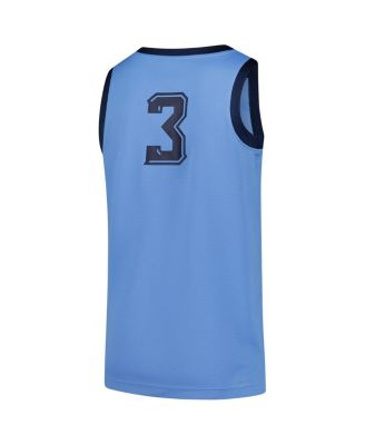 Men's 3 Blue Marquette Golden Eagles Replica Basketball Jersey