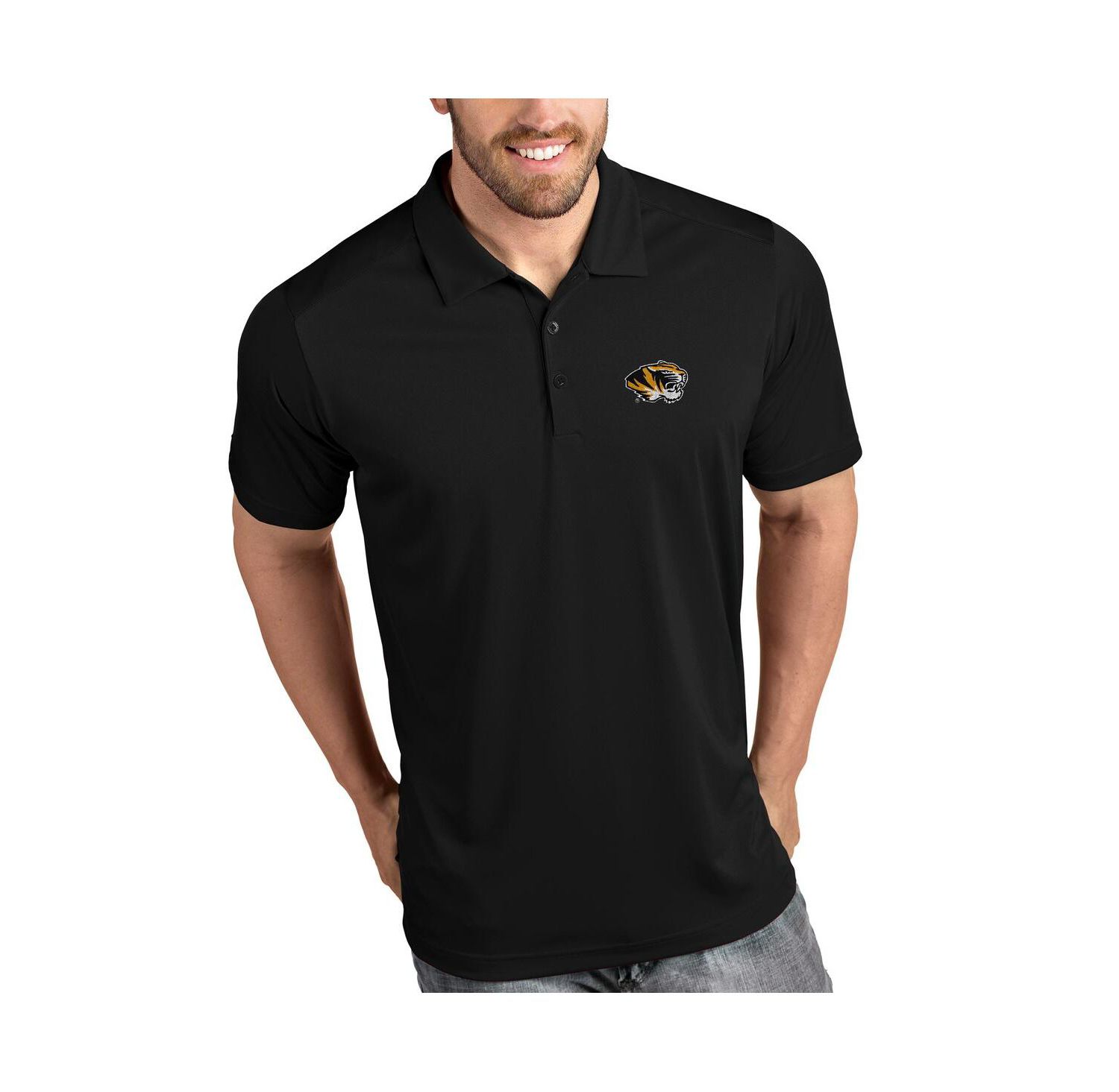 Black Missouri Tigers Tribute Polo