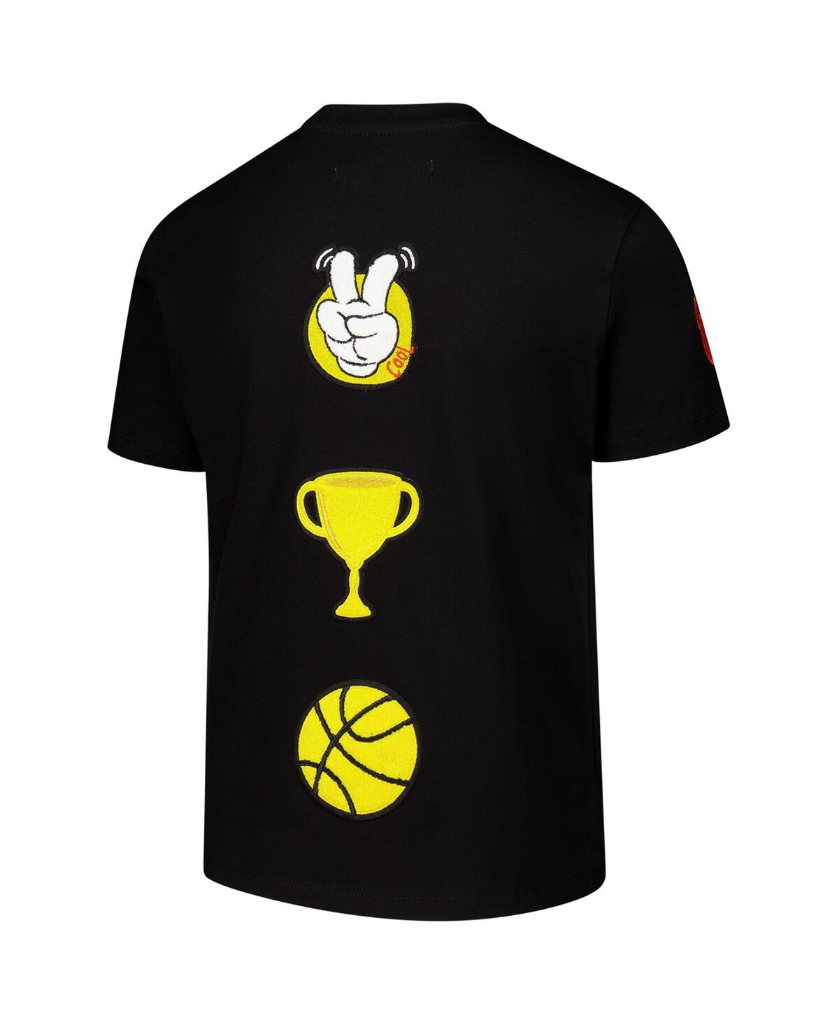 Freeze Max Big Boys And Girls Mickey Mouse Black Mickey Friends Let's Play T-shirt In Black