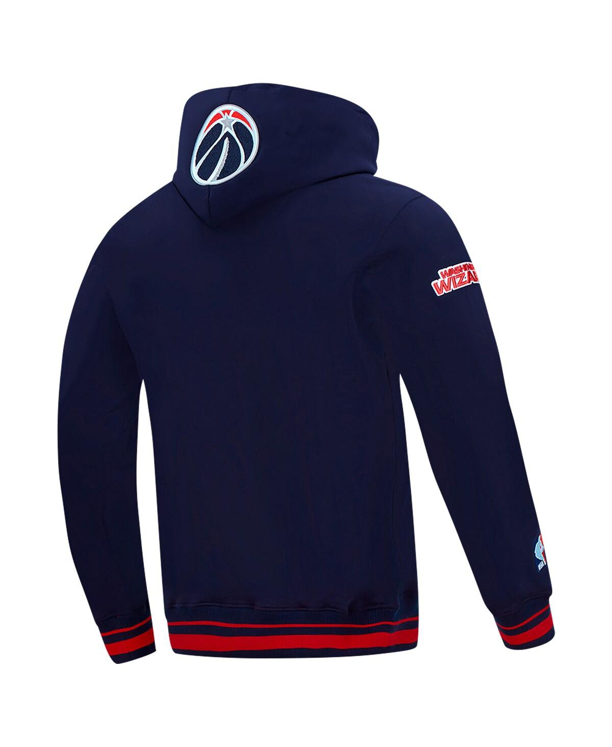 Pro Standard Men's Navy Washington Wizards Area Code Pullover Hoodie In Blue