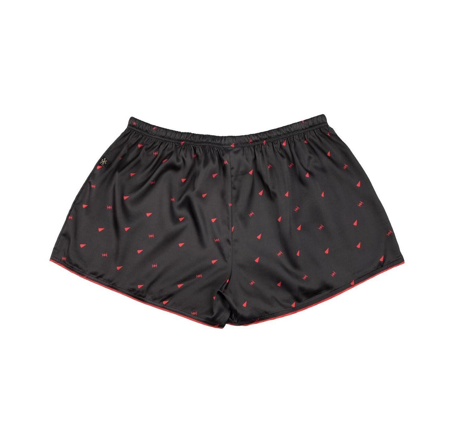 Women's Black Star Wars Imperial Robe Shorts Pajama Set
