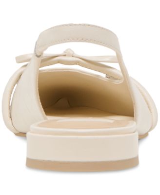 Women's Payge Bow Pointed-Toe Slingback Flats