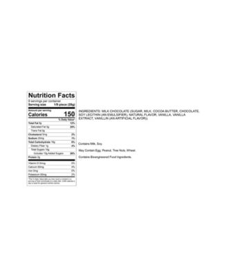 Solid Milk Chocolate Easter Bunny, 2 Pack