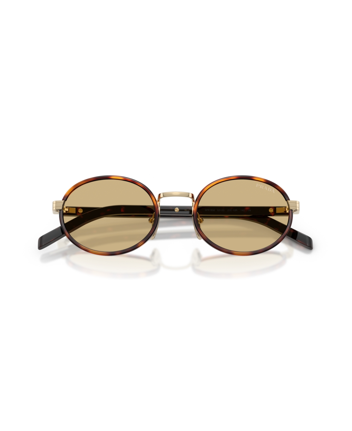 Prada Woman Sunglass Pr B56s In Root Tortoise
