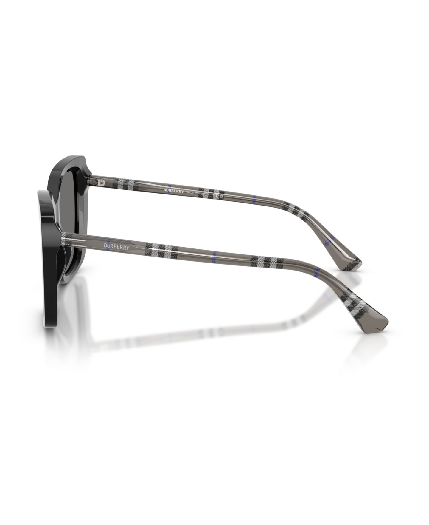 Женские солнцезащитные очки Burberry Polarized Sunglasses, BE4456, цвет: Чёрный — фото 5