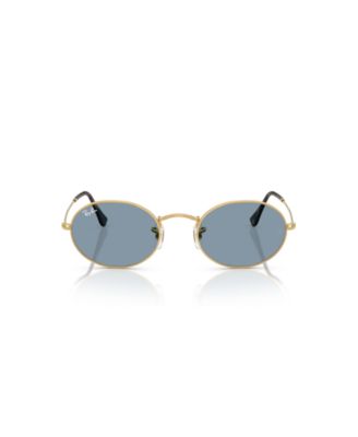 Unisex Oval Metal Sunglasses, RB3547