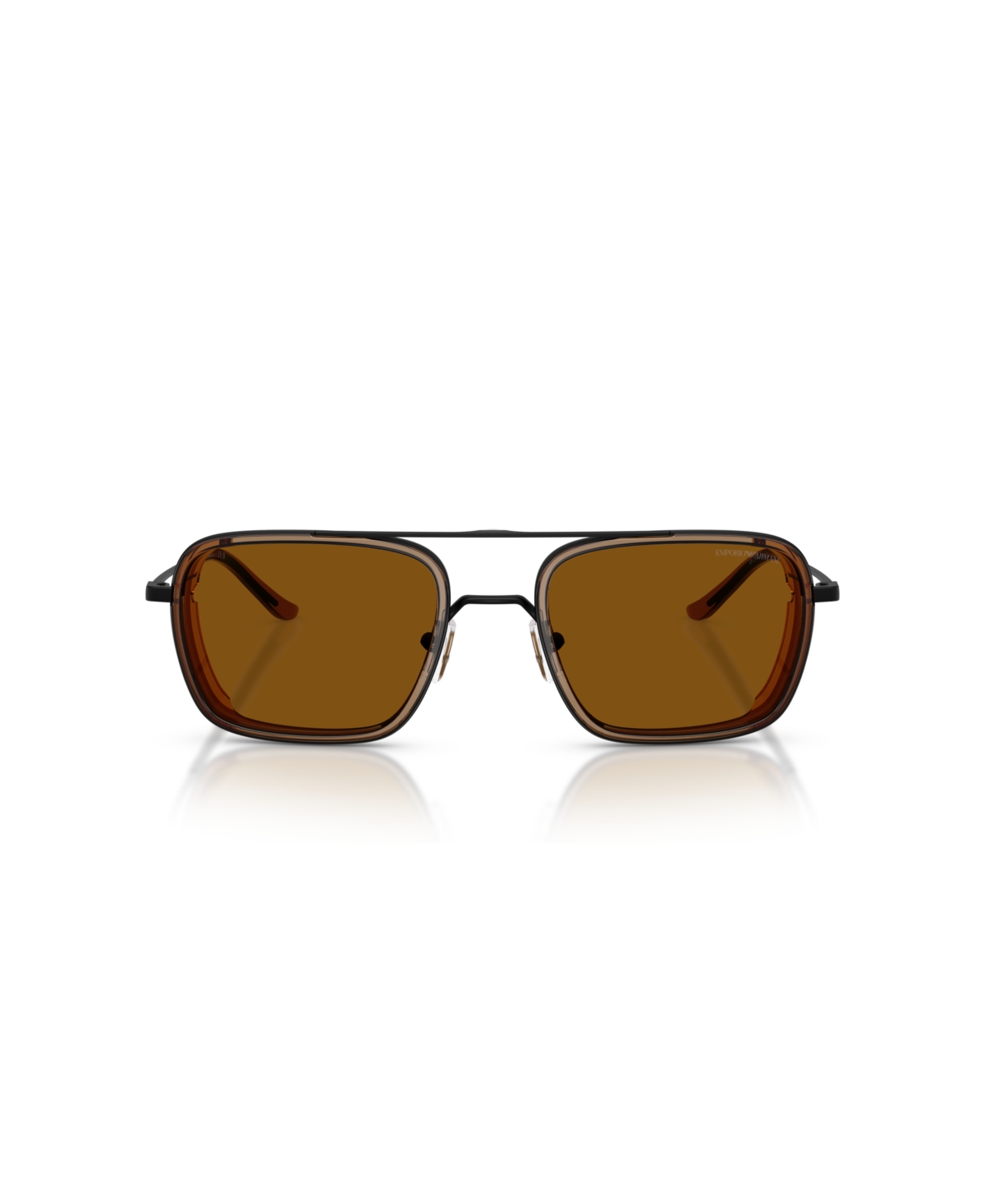 Emporio Armani Men's Large Sunglasses, Ea2162 In Matte Black