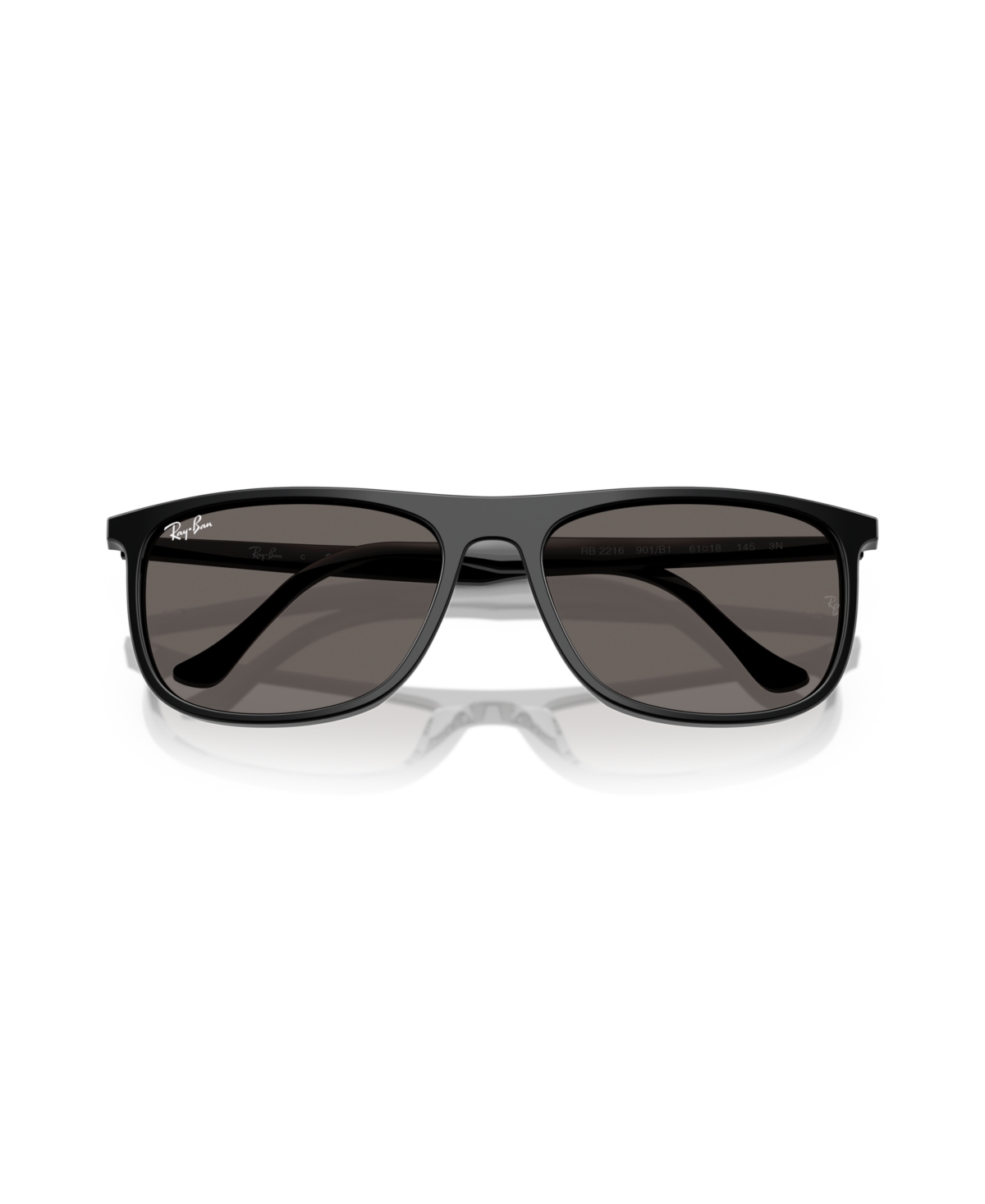 Ray Ban Unisex Large Sunglasses, Rb2216 In Black