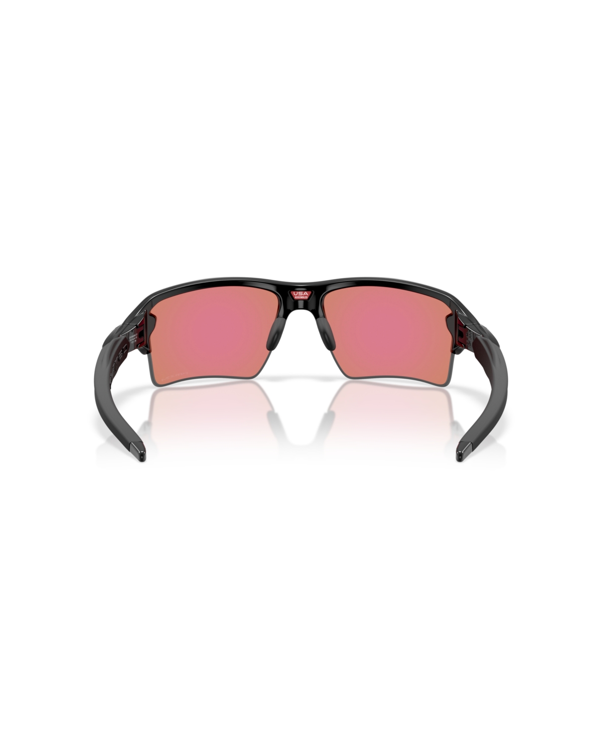 Oakley Flak 2.0 Prizm Sapphire Polarized Wrap Mens Sunglasses Oo9271-927136-61 In Polished Black