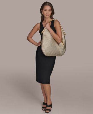 Baldwin Large Metallic Shoulder Bag