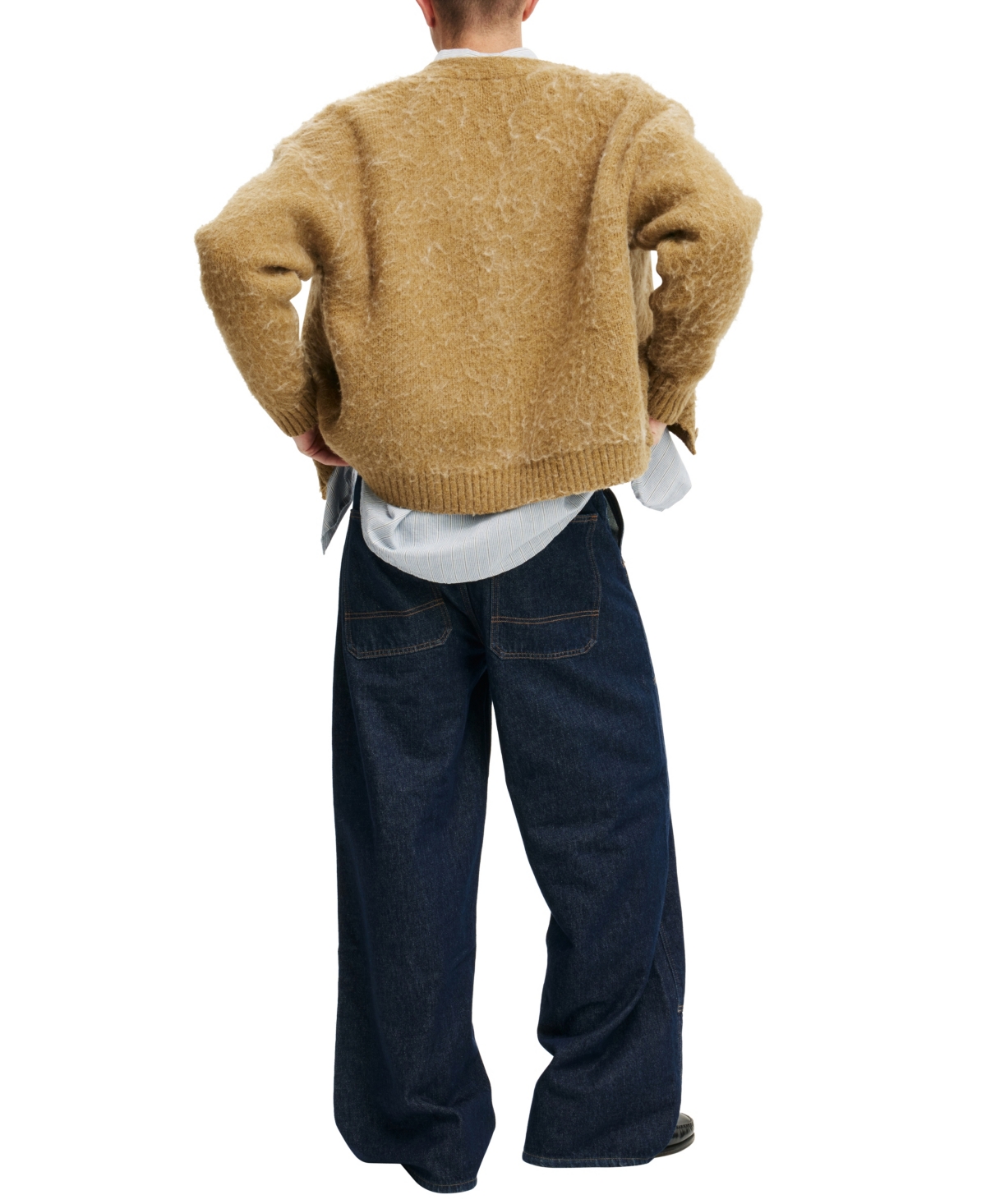 Cotton On Super Baggy Balloon Jean In Carpenter Shutter Blue