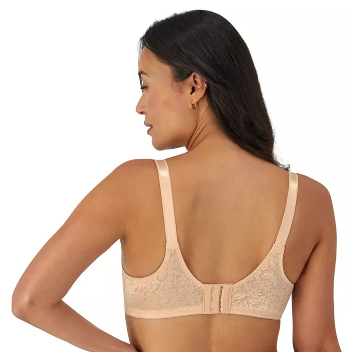 Women's Double Support Spa Closure Wireless Bra 3372 - thumbnail 7
