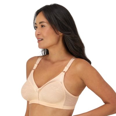 Women's Double Support Spa Closure Wireless Bra 3372
