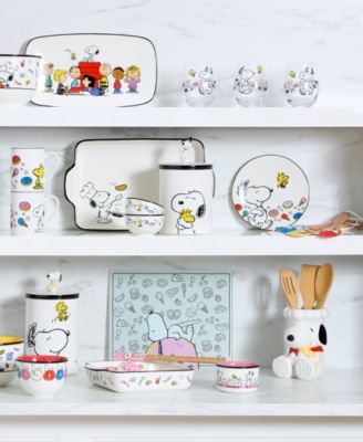 Chef Snoopy Accent Plates, Set of 4