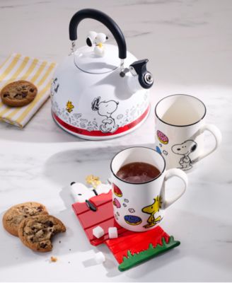 Chef Snoopy Mugs, Set of 4