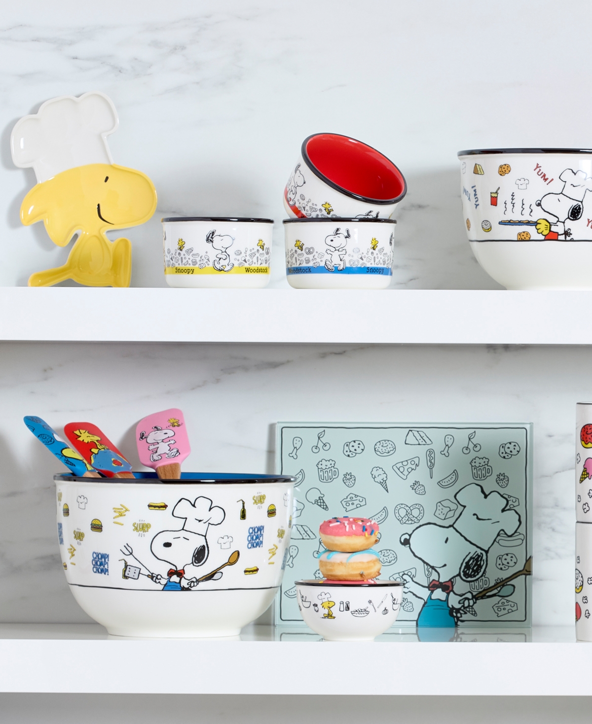 Lenox Chef Snoopy Porcelain Spoon Rest In Multi